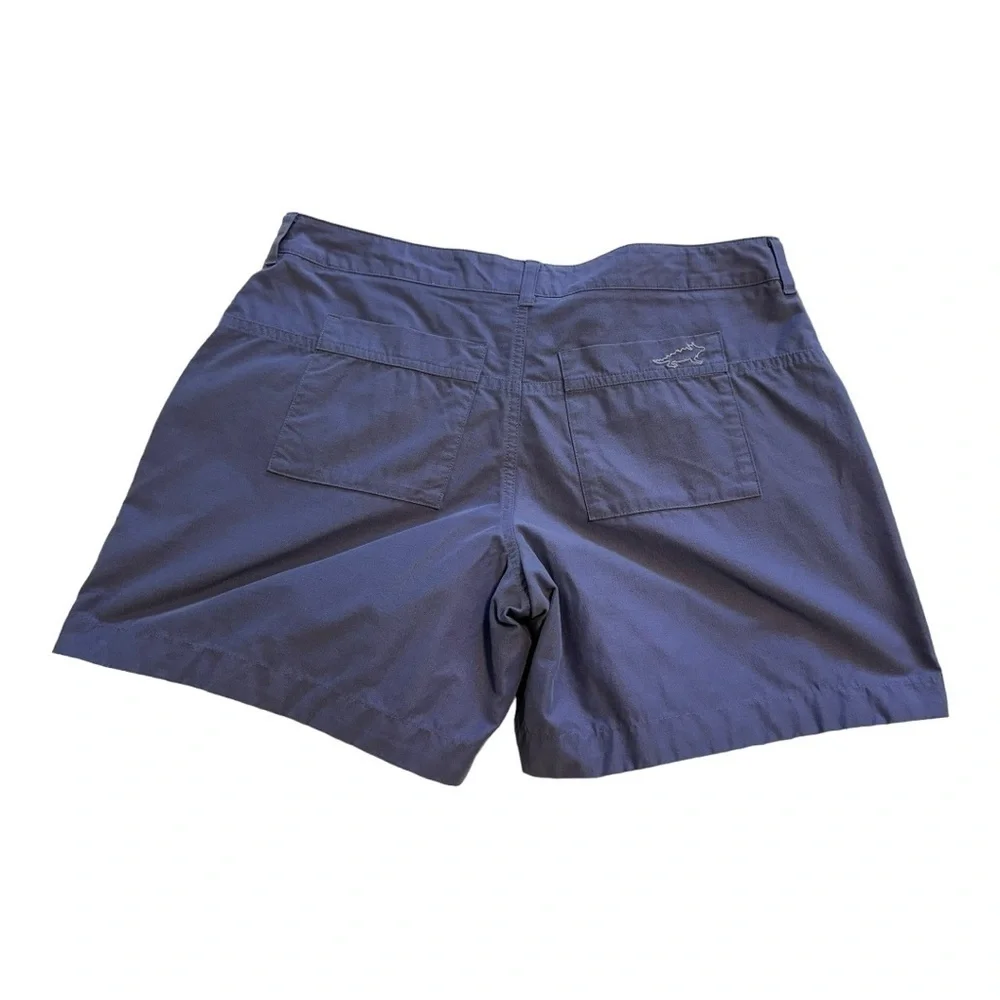 Casual Lavender Cotton Blend Purple Shorts With Pockets - Size 8 - Picture 3 of 12